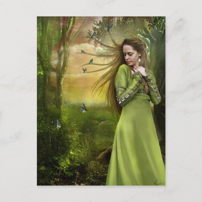 Running Away (Postcard) Postcard (Front)