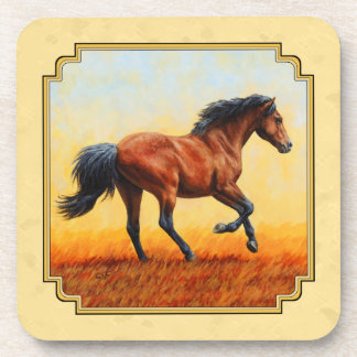Running Bay Horse Yellow Coaster