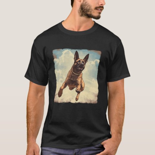 Running Belgian Malinois T_Shirt