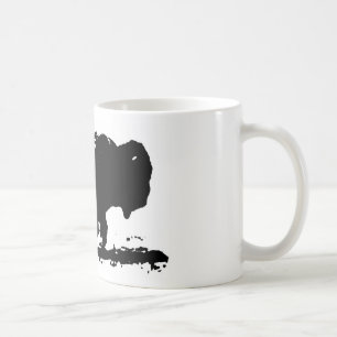 Running Buffalo Bison Pop Art Coffee Mug