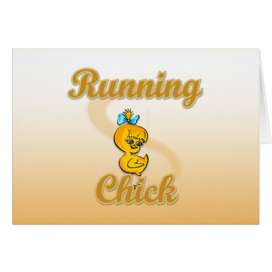 Running Chick (Front Horizontal)