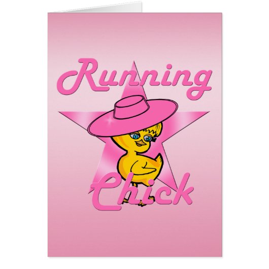 Running Chick #8 Cards (Front)