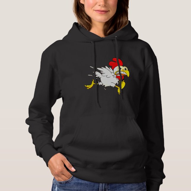 Running Chicken Hoodie (Front)