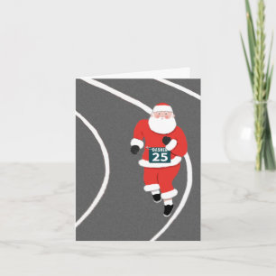 Running Christmas Holiday Card