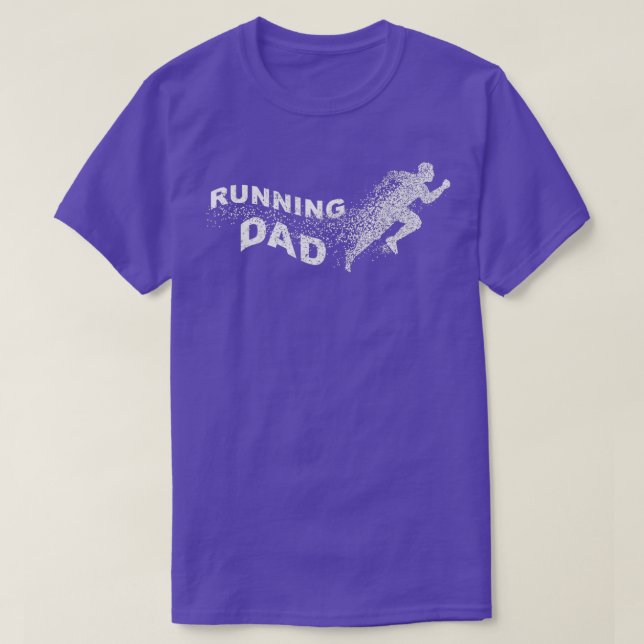 Running DAD dad run funny gift for your father T-Shirt (Design Front)