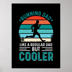 Running Dad Poster