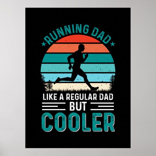 Running Dad Poster (Front)