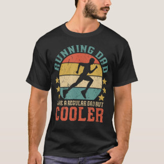 Running Dad Vintage Funny Marathon Runner T-Shirt