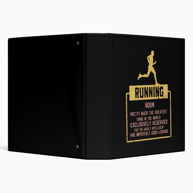 Running Definition 3 Ring Binder (Background)