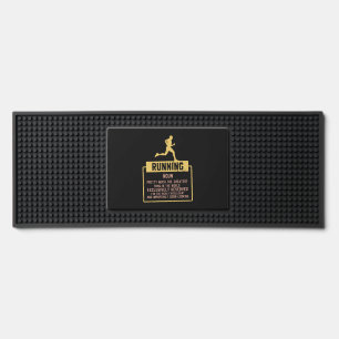 Running Definition Bar Mat