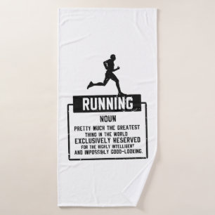 Running Definition Bath Towel