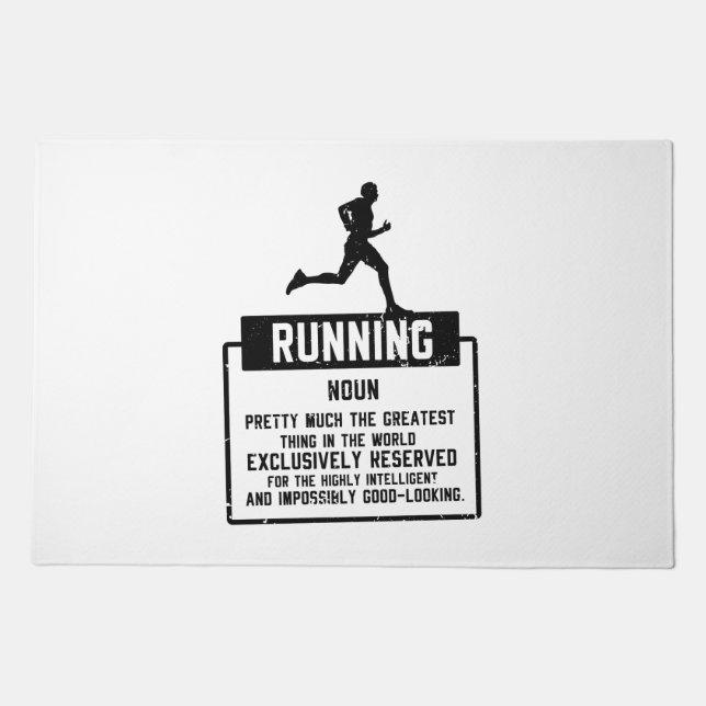 Running Definition Doormat (Front)