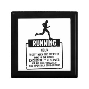 Running Definition Gift Box