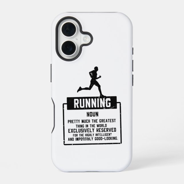 Running Definition Iphone Case (Back)