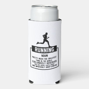 Running Definition Seltzer Can Cooler