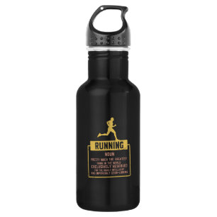 Running Definition Stainless Steel Water Bottle