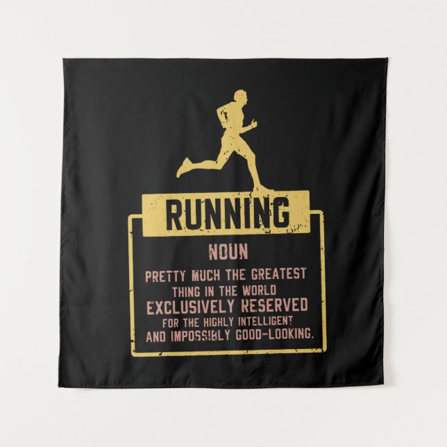 Running Definition Tapestry (Front)