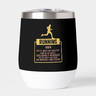Running Definition Thermal Wine Tumbler