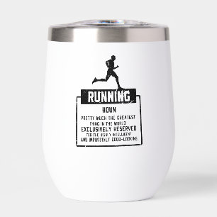 Running Definition Thermal Wine Tumbler