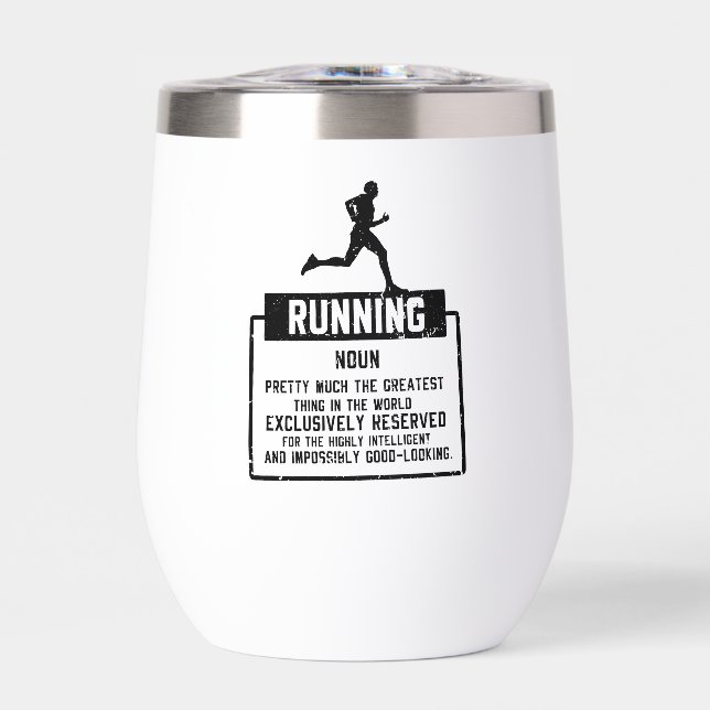 Running Definition Thermal Wine Tumbler (Front)