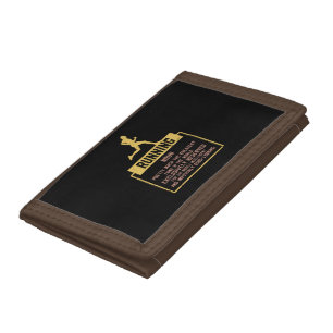 Running Definition Tri-fold Wallet