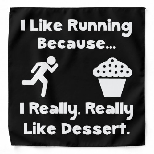 Running Dessert Bandana