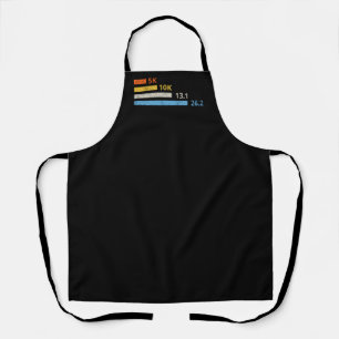 Running Distances I - 5K 10K 13.1 26.2 Marathoner Apron