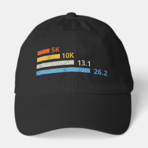 Running Distances I - 5K 10K 13.1 26.2 Marathoner Hat