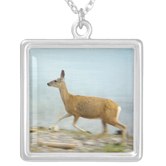 Running Doe Necklace (Front)