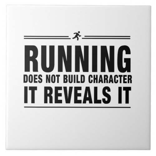 Running Doesnt Build Character Tile