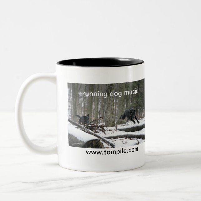 Running Dogs Mug (Left)