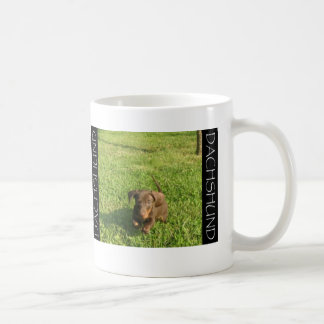 Running Doxie Pup Coffee Mug