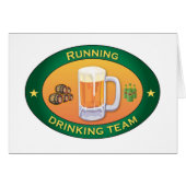 Running Drinking Team (Front Horizontal)