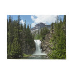 Running Eagle Falls at Glacier National Park Doormat