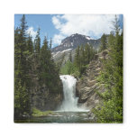 Running Eagle Falls at Glacier National Park Magnet