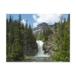 Running Eagle Falls at Glacier National Park Postcard