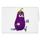 Running Eggplant (Front Horizontal)