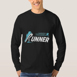 Running Fitness Exercise Gym Workout Runner Track T-Shirt