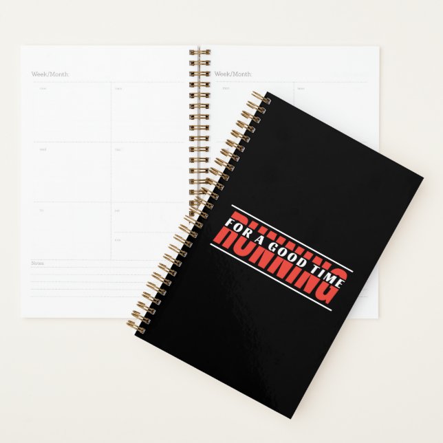 Running for A Good Time - Runner Mindset Planner (Display)