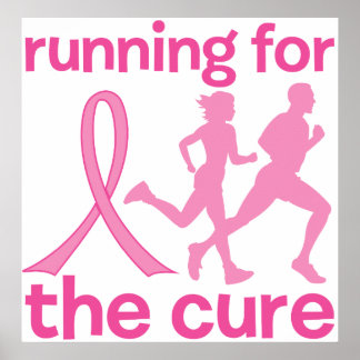 Running For The Cure Poster