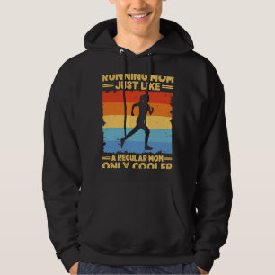 Running For Women Mom Marathoner Runner Coach Raci Hoodie