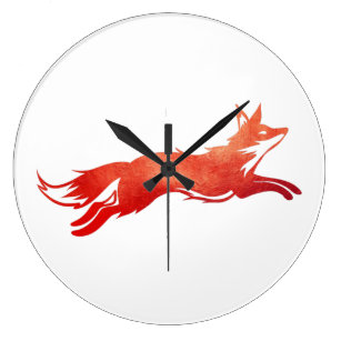 Cute Red Fox Drawing Art Wall Decor Zazzle