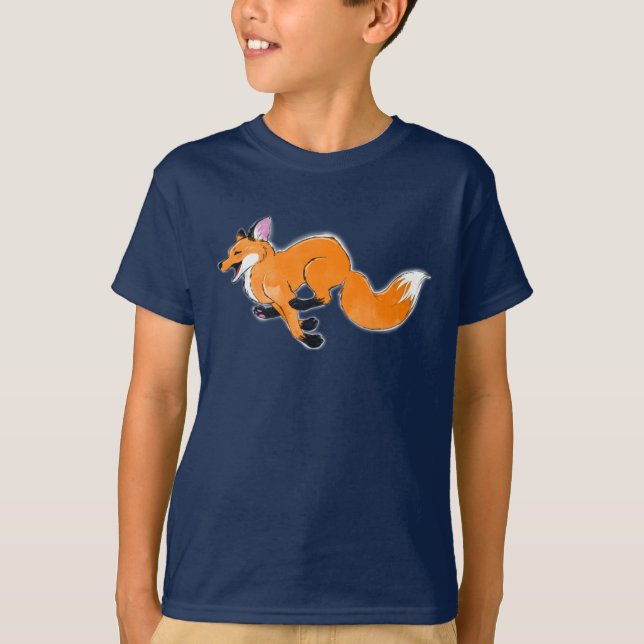 Running Fox T-shirt  (Front)