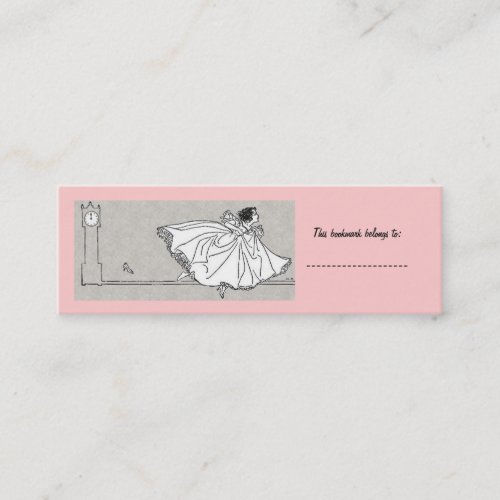 Running from Time Business Card Template