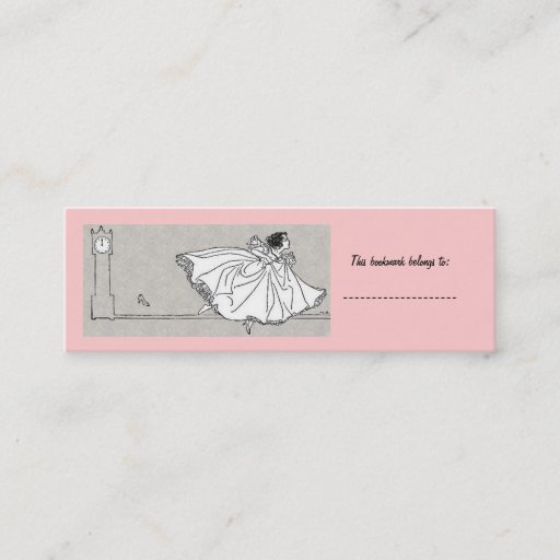 Customizable Running from Time Business Card Template