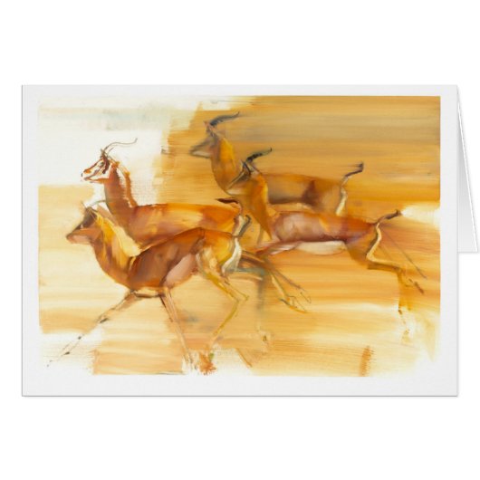 Running Gazelles 2010 Cards (Front Horizontal)