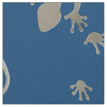 Running Gecko silver + your background &amp; Ideas Fabric