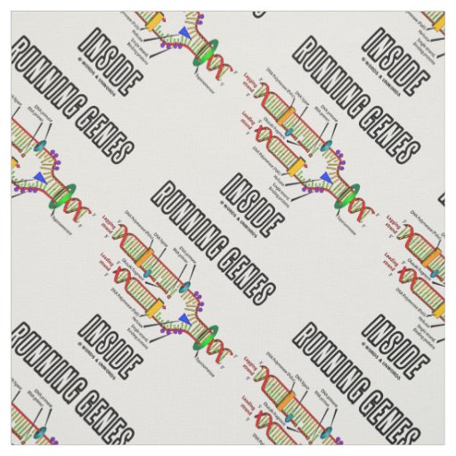 Running Genes Inside DNA Replication Fabric