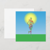 Running girl (Front/Back)