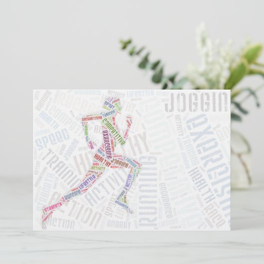 Running girl (Standing Front)